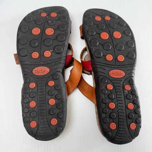 Taos Gemma Slide 3 strap sandals size 11 - Picture 7 of 8